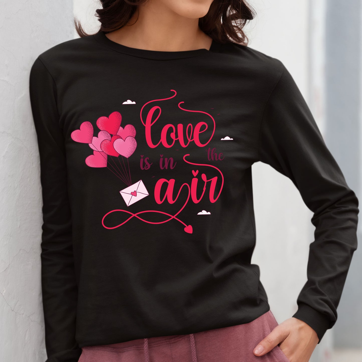 Love Is In The Air, Valentine Design, Valentines Day, Valentines Shirt, Trendy Valentines, Cute Valentine Shirt, Cute Valentine