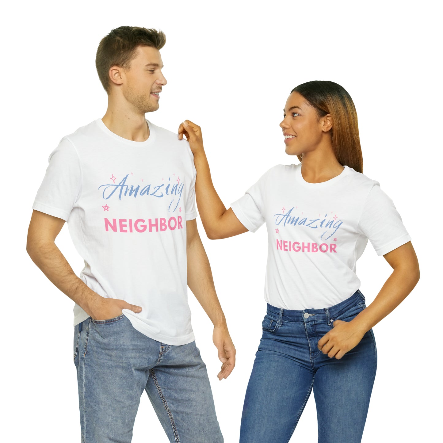 Amazing Neighbor Unisex Jersey Short Sleeve Tee