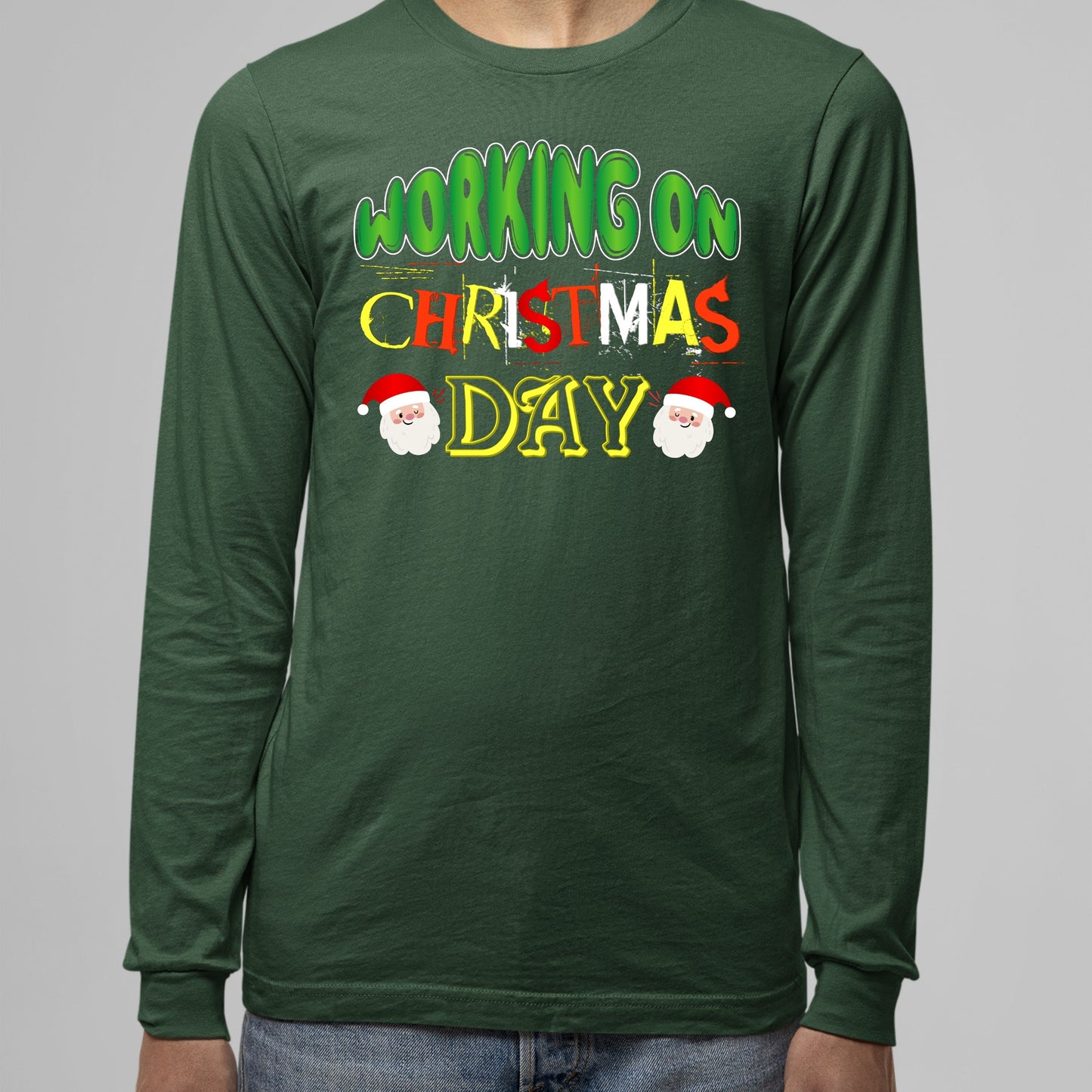 Working on Chirstmas day , Doctor Shirt,  School TShirt, 2022 Christmas, Doctor Gift for Him, Christmas Shirt, Christmas Sweatshirt,