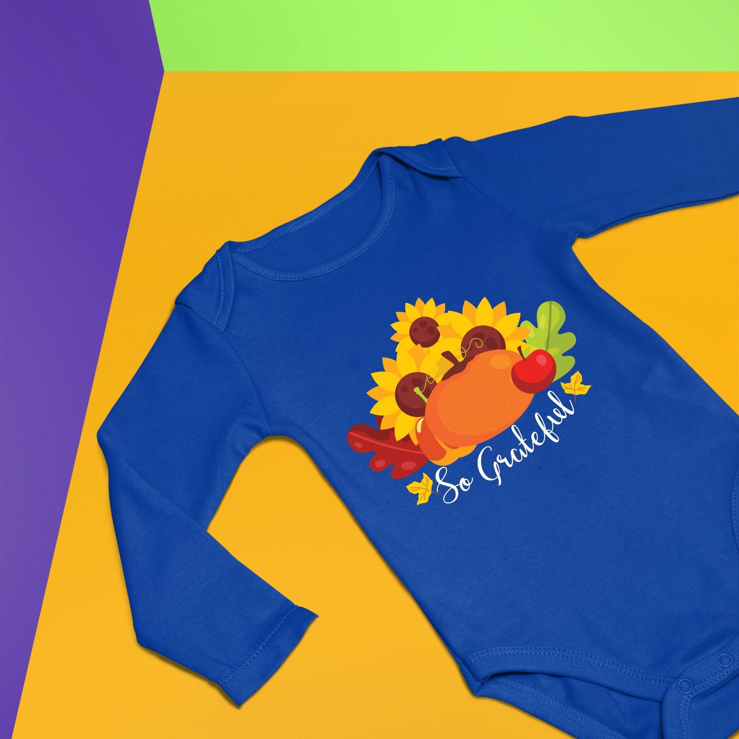 So Grateful, Thanksgiving Bodysuit, Thanksgiving Onesies for kids, Thanksgiving Gift Ideas, Cute Thanksgiving