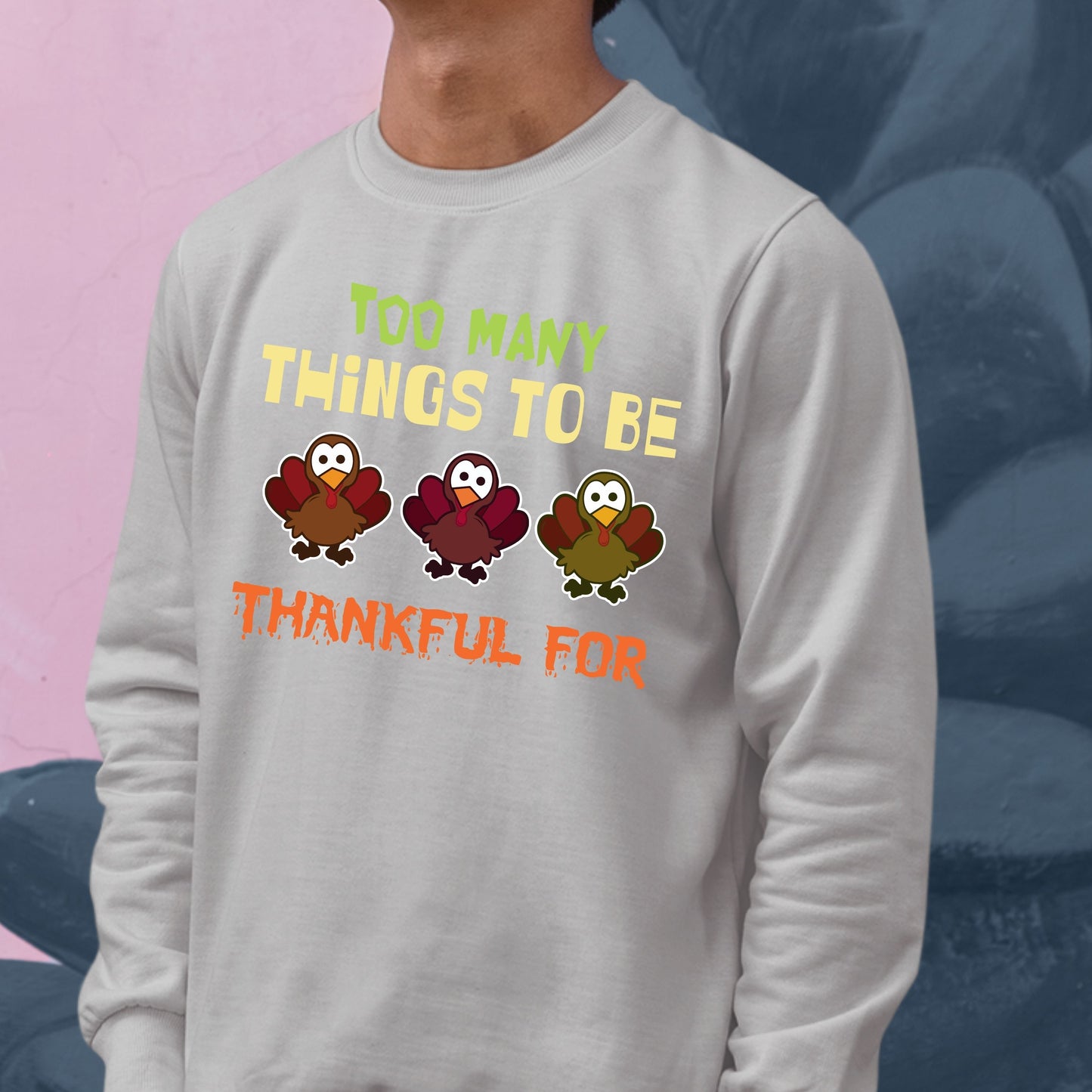 Thanksgiving Cute Turkey Sweatshirt, Thanksgiving Sweatshirt, Thanksgiving Sweater for Kids, Thanksgiving Gift Ideas, Funny Thanksgiving