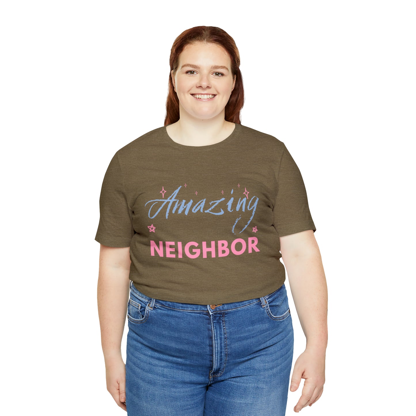 Amazing Neighbor Unisex Jersey Short Sleeve Tee