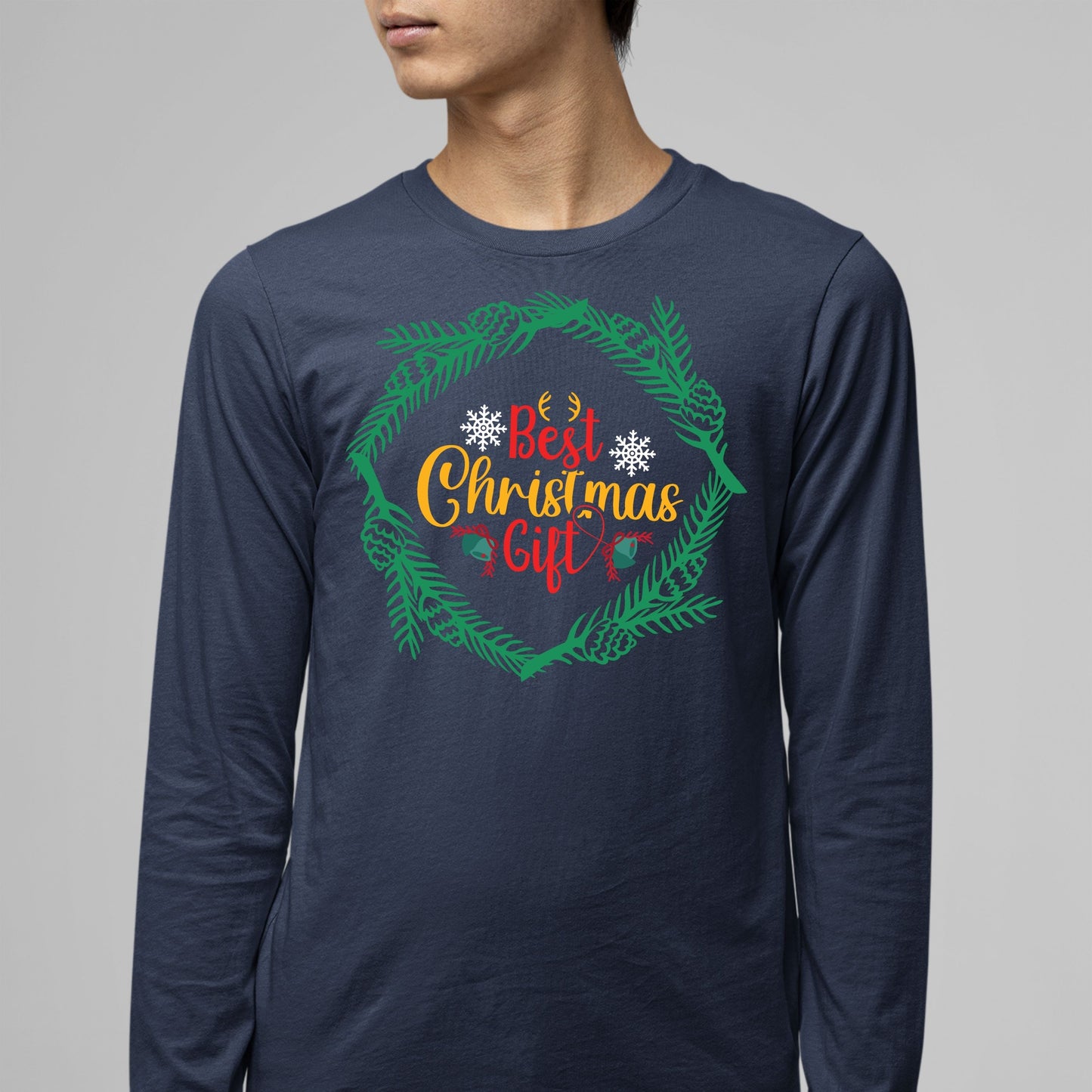 Best Christmas Gift, Christmas Long Sleeves, Christmas Crewneck For Men, Christmas Sweatshirt, Christmas Sweater, Christmas Present