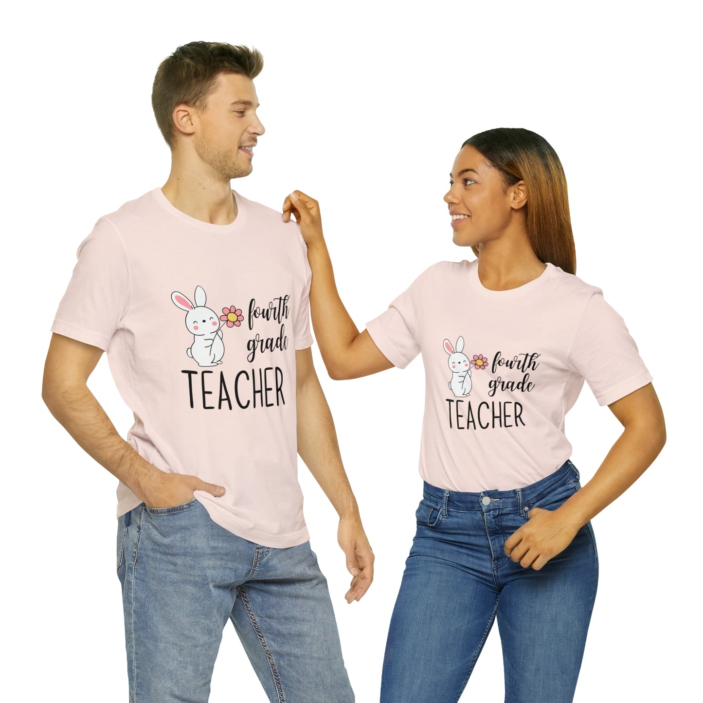 Fourth Grade Teacher Unisex Women design, Gift for teacher, teacher shirt, back to school shirt, teacher appreciation, teachers gift, sqaud shirt, team teacher shirt