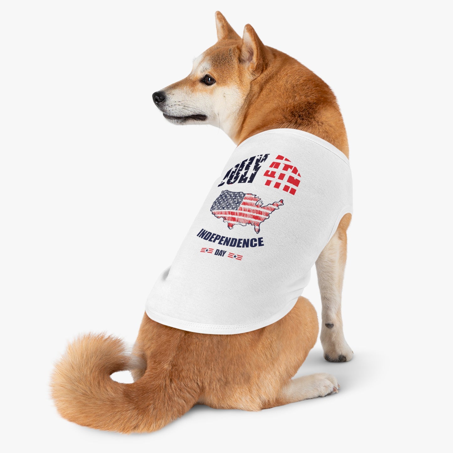 July 4th Independence Day Pet Tank Top