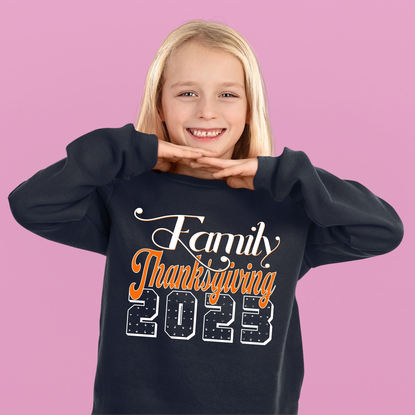 Thanksgiving Family 2023, Thanksgiving Sweatshirt, Thanksgiving Sweater for kids, Thanksgiving Gift Ideas, Cute Thanksgiving