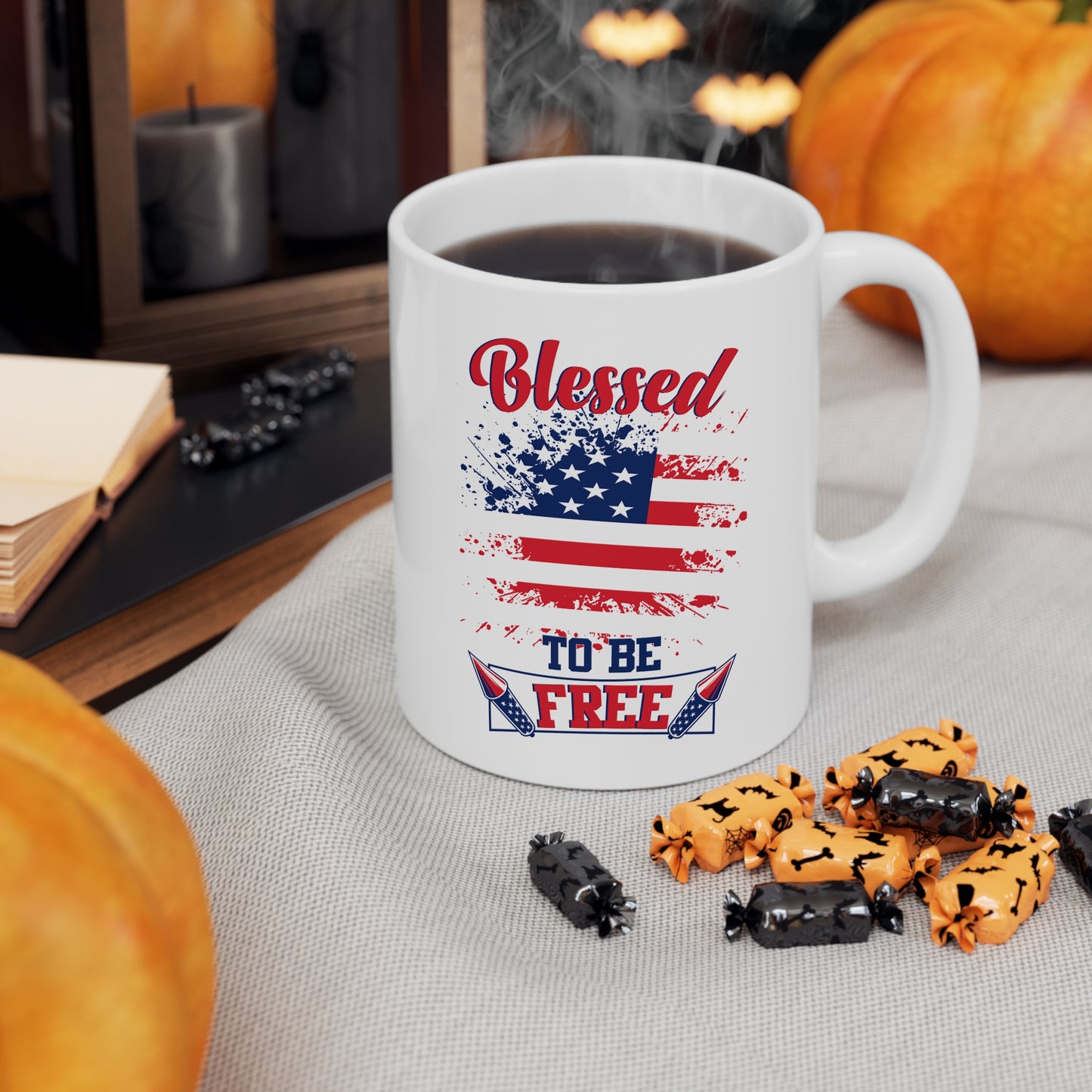 Blessed to be Free Ceramic Mug 11oz