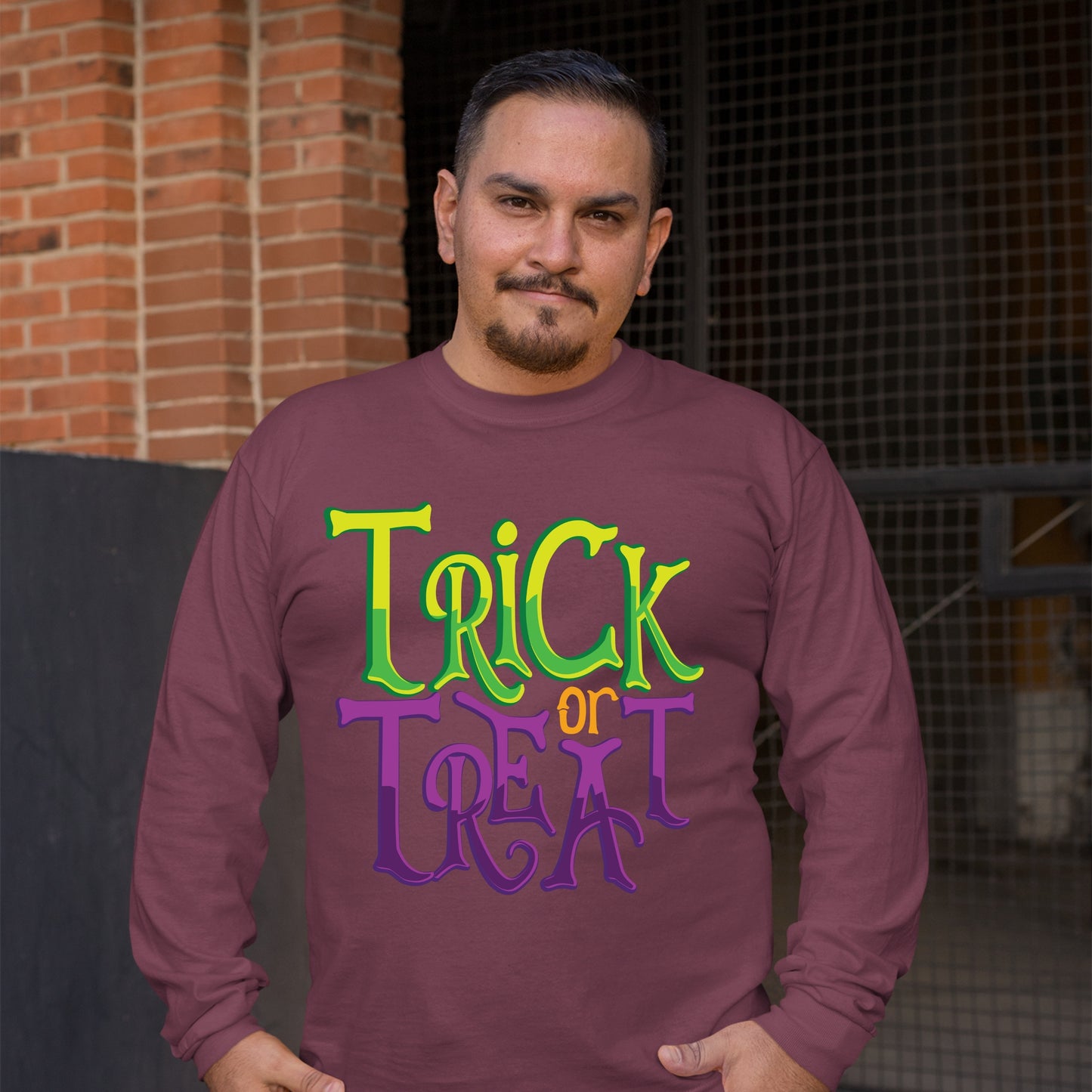 Halloween Trick or Treat Sweatshirt, Halloween Gift Sweatshirt, Halloween Sweater, Cute Halloween Sweatshirt, Funny Halloween Sweatshirt