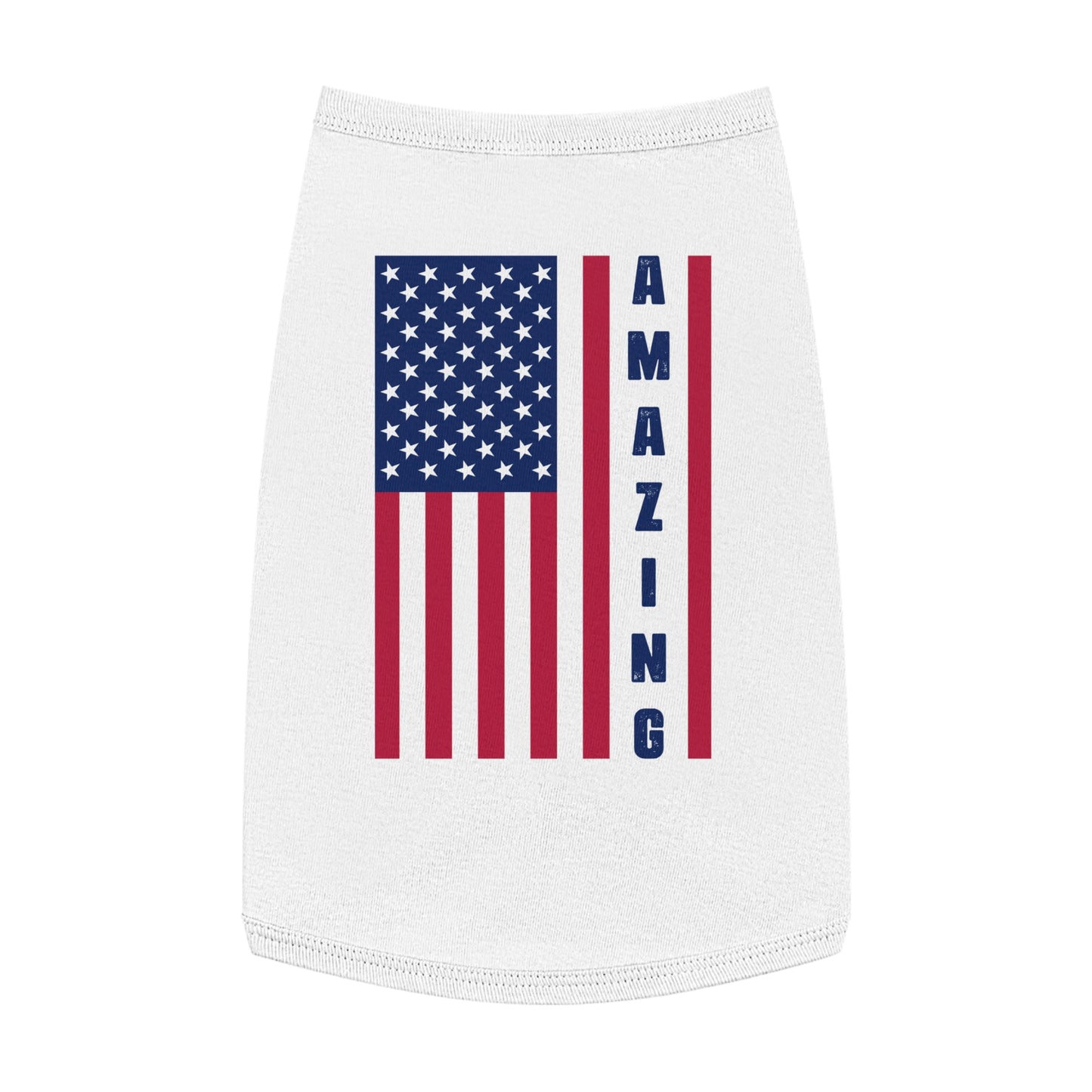 US Flag: Amazing Pet Tank Top