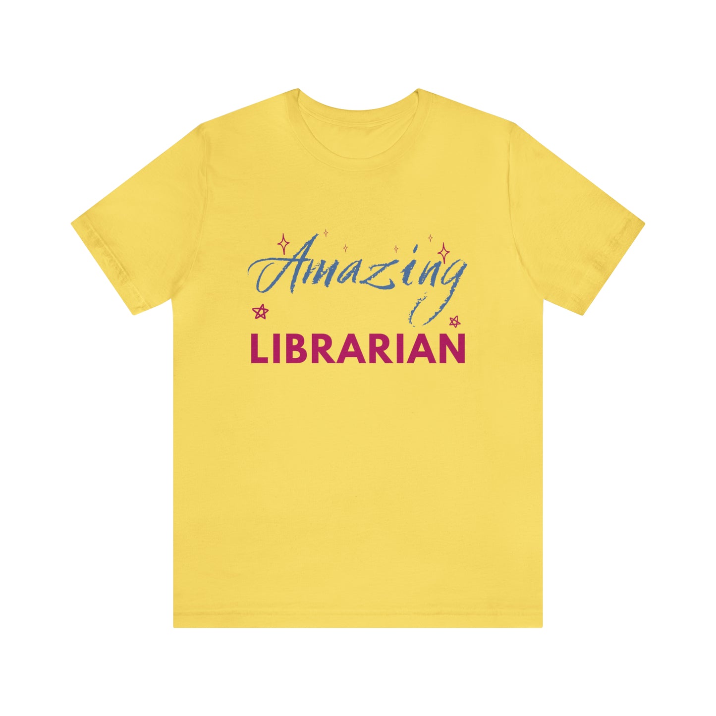 Amazing Librarian Unisex Jersey Short Sleeve Tee