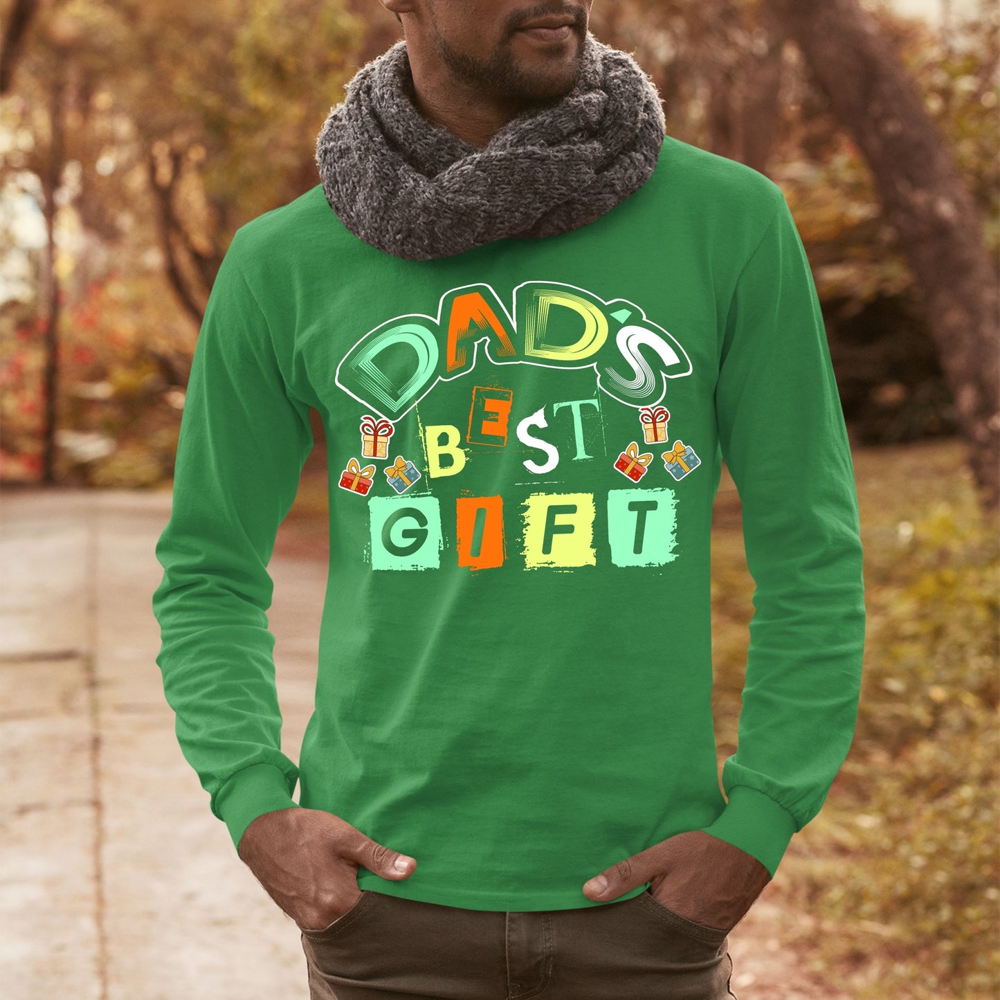 Dad's Best Gift, Christmas Crewneck For Men, Christmas Long Sleeves, Christmas Sweatshirt, Christmas Sweater, Christmas Present