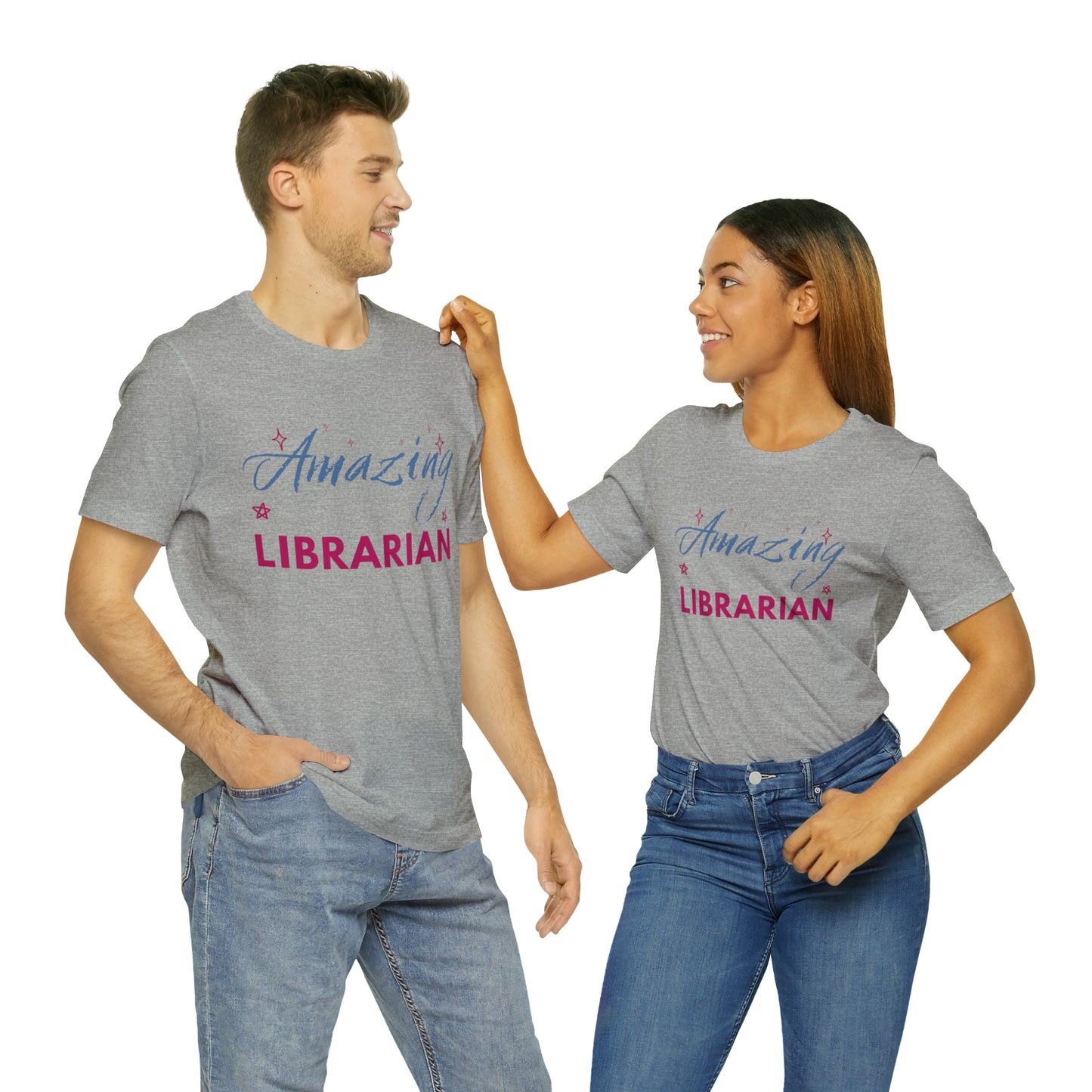 Amazing Librarian Unisex Jersey Short Sleeve Tee