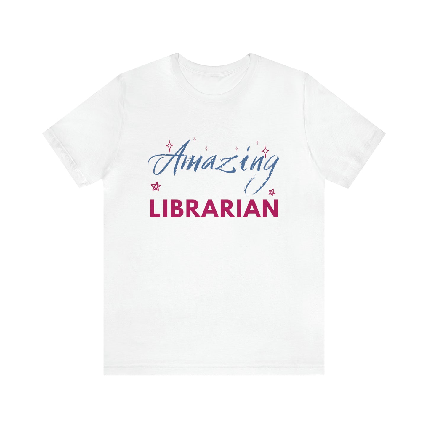 Amazing Librarian Unisex Jersey Short Sleeve Tee