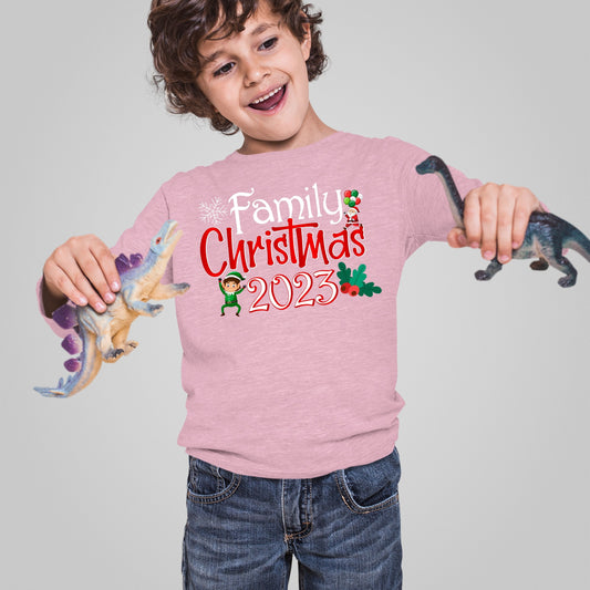 Family Christmas 2023, Christmas Long Sleeves, Christmas Crewneck For Toddler, Christmas Sweater, Christmas Sweatshirt, Christmas Present