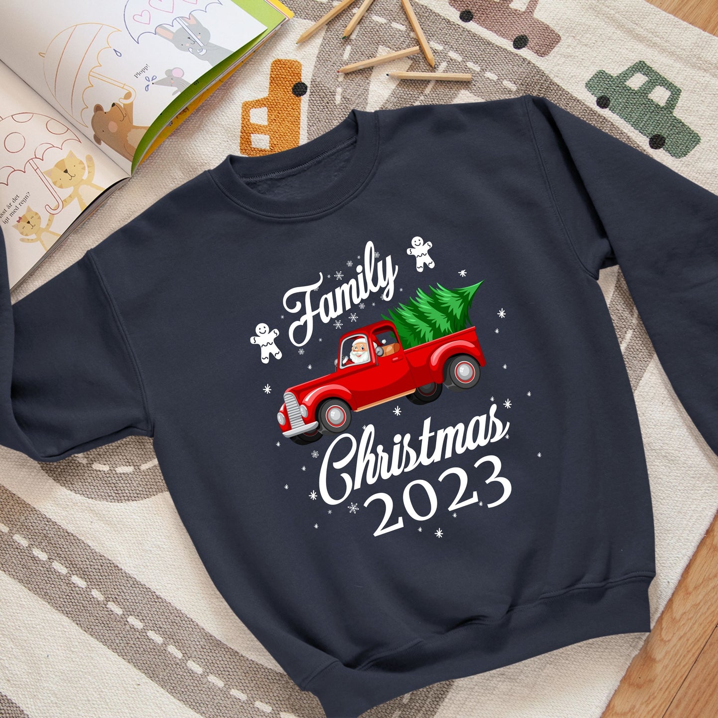 Family Christmas 2023, Youth Long Sleeve, Christmas, Christmas Shirts, Christmas Clothing, Christmas Decor, Christmas Sweatshirts