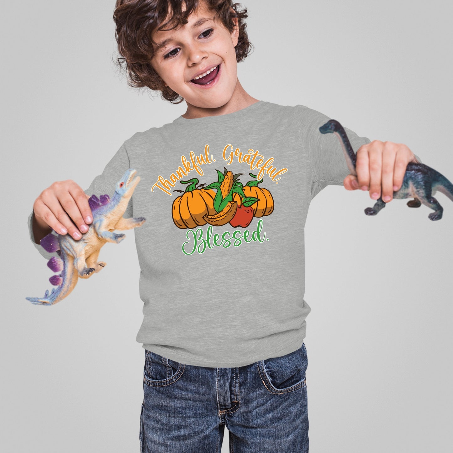 Thankful Grateful Blessed, Thanksgiving Sweatshirt, Thanksgiving Sweater for kids, Thanksgiving Gift Ideas, Cute Thanksgiving