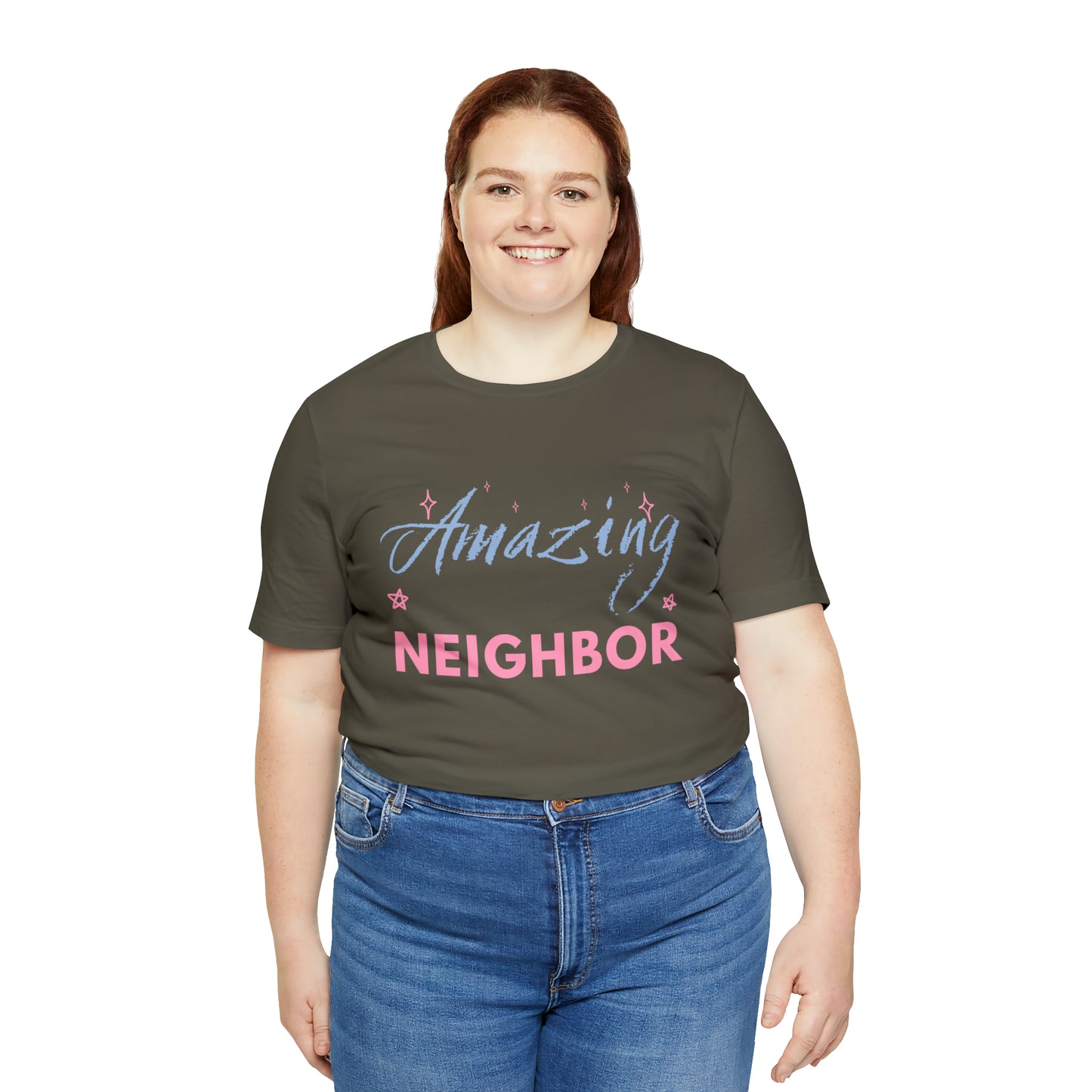 Amazing Neighbor Unisex Jersey Short Sleeve Tee