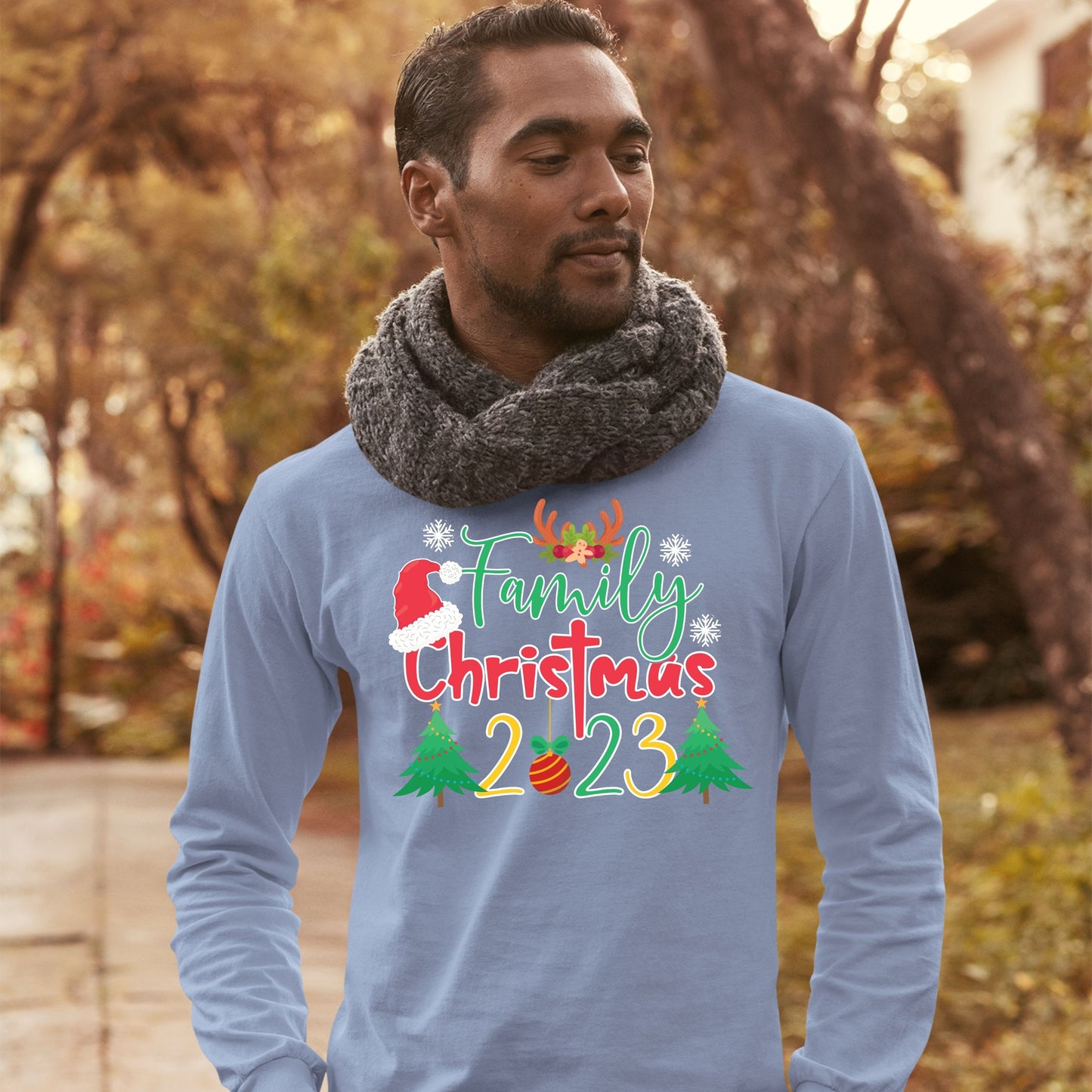 Family Christmas 2023, Christmas Long Sleeves, Christmas Sweater, Christmas Crewneck For Men, Christmas Present, Christmas Sweatshirt