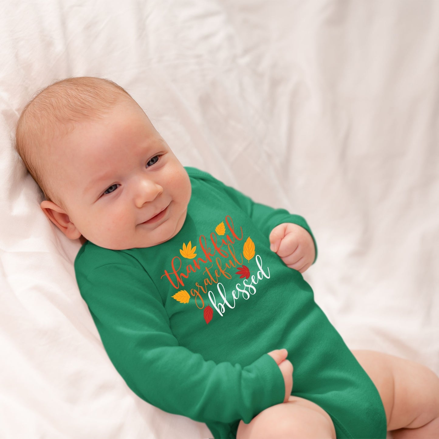 Thankful Grateful Blessed, Thanksgiving Bodysuit, Thanksgiving Onesies for kids, Thanksgiving Gift Ideas, Cute Thanksgiving