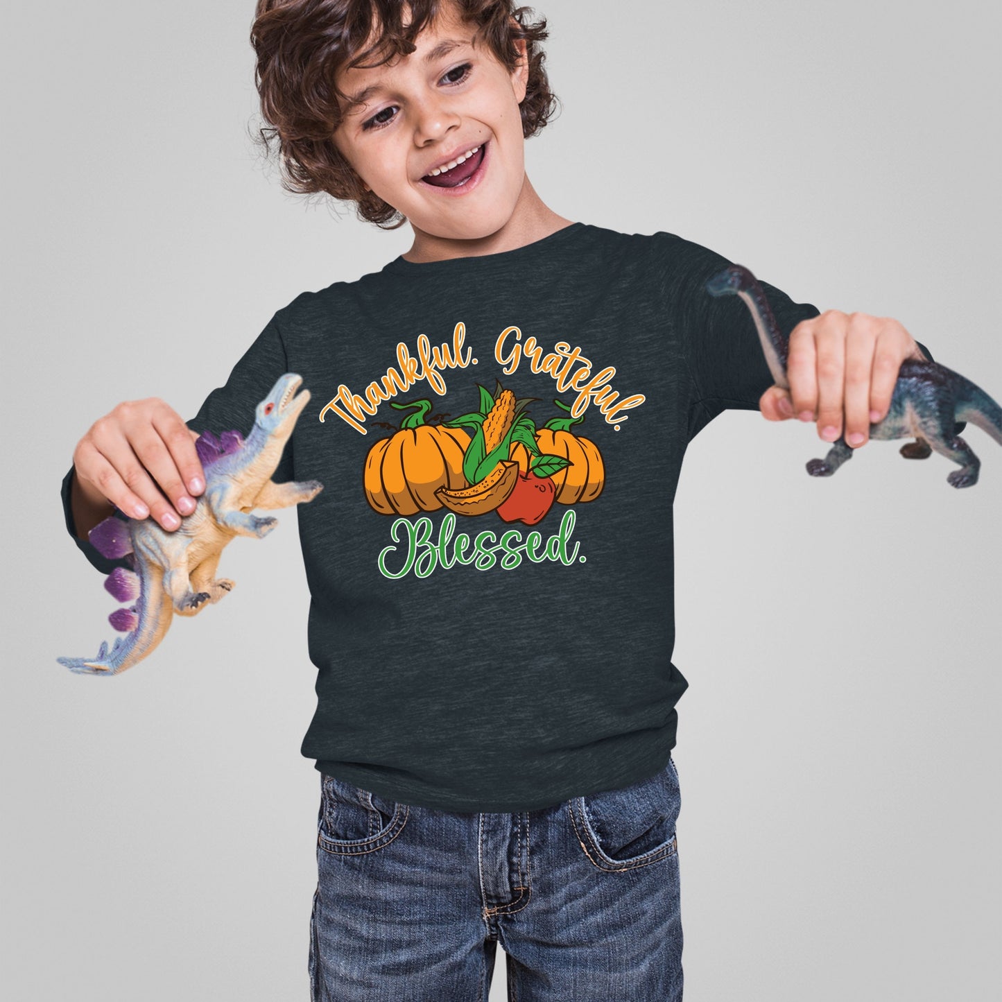 Thankful Grateful Blessed, Thanksgiving Sweatshirt, Thanksgiving Sweater for kids, Thanksgiving Gift Ideas, Cute Thanksgiving