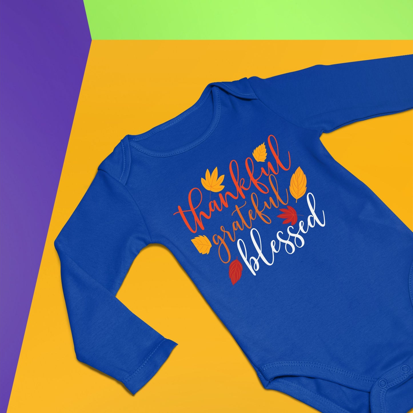 Thankful Grateful Blessed, Thanksgiving Bodysuit, Thanksgiving Onesies for kids, Thanksgiving Gift Ideas, Cute Thanksgiving