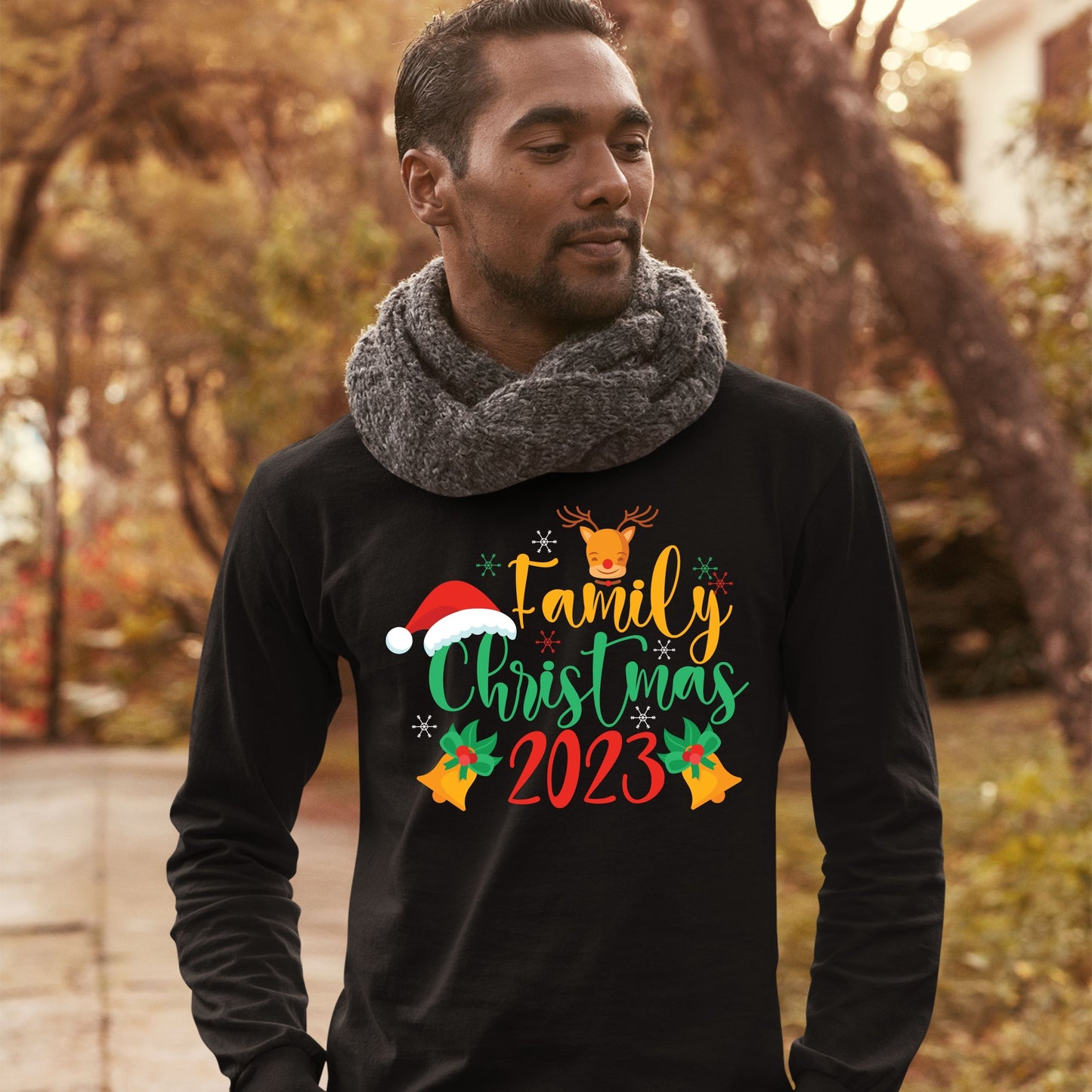 Family Christmas 2023, Christmas Long Sleeves, Christmas Crewneck For Men, Christmas Sweatshirt, Christmas Sweater, Christmas Present