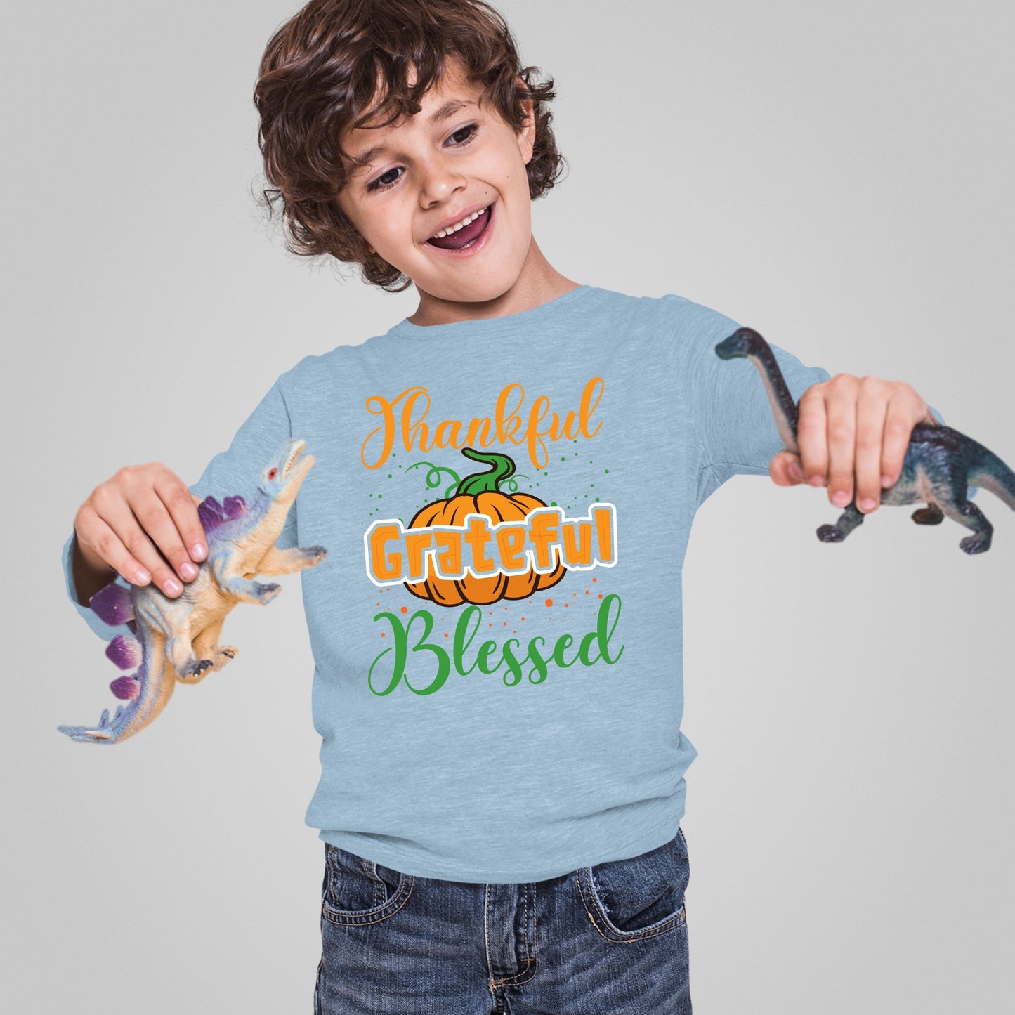 Thankful Grateful Blessed, Thanksgiving Sweatshirt, Thanksgiving Sweater for kids, Thanksgiving Gift Ideas, Cute Thanksgiving