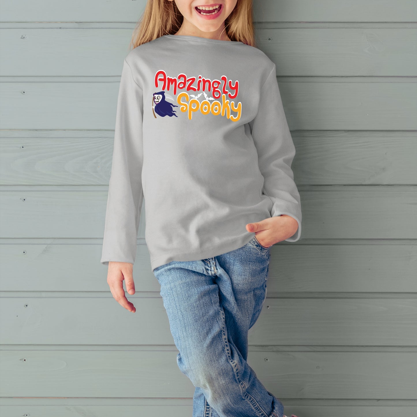 Halloween Amazingly Spooky Sweatshirt, Halloween Gift Sweatshirt, Halloween Sweater, Cute Halloween Sweatshirt, Halloween Design Shirt