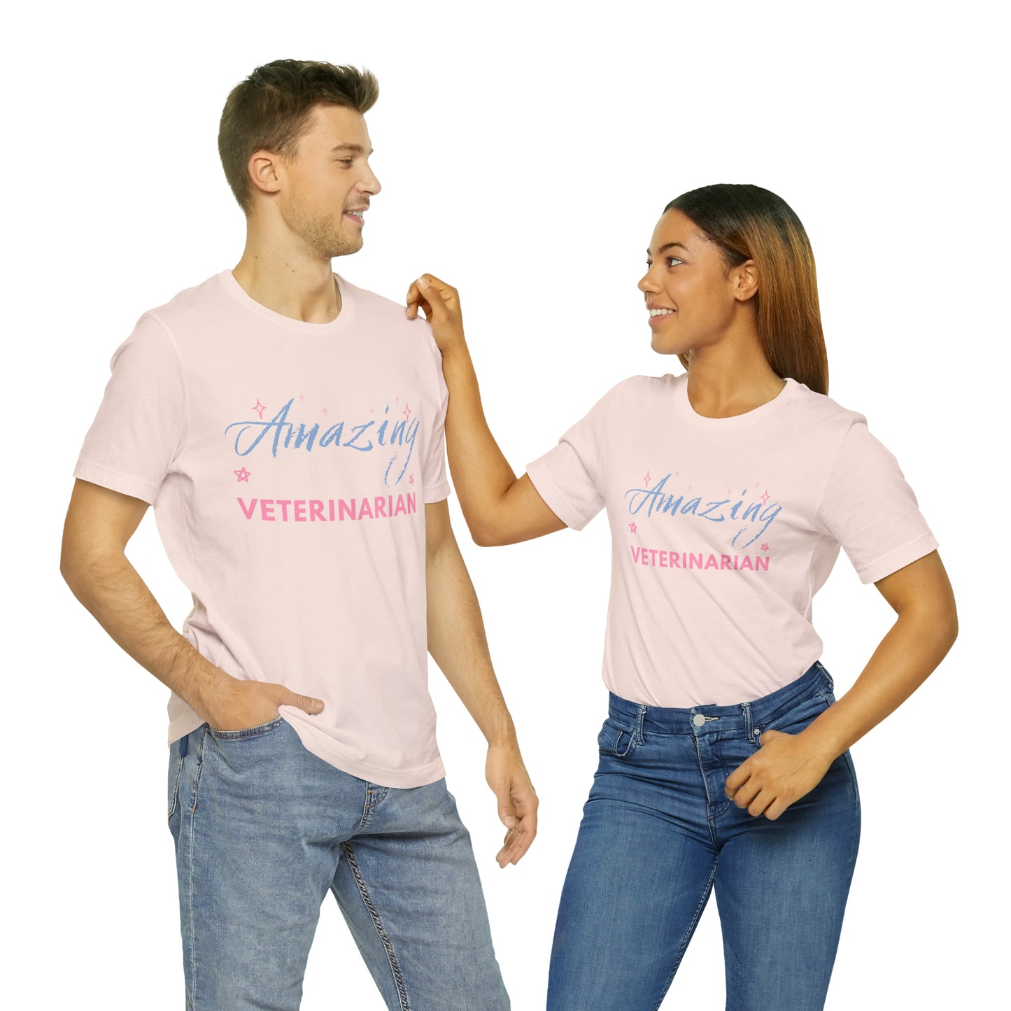 Amazing Veterinarian Unisex Jersey Short Sleeve Tee