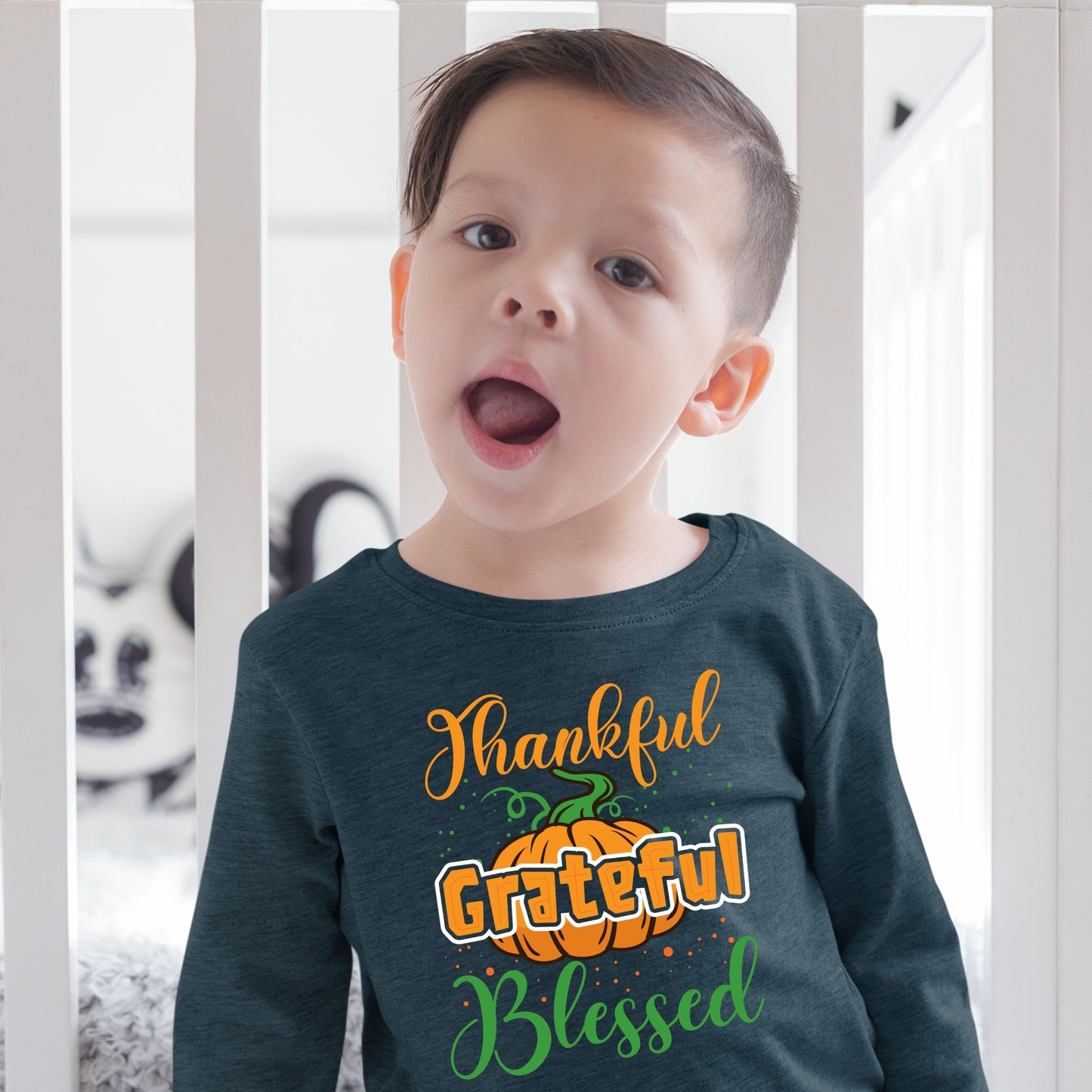 Thankful Grateful Blessed, Thanksgiving Sweatshirt, Thanksgiving Sweater for kids, Thanksgiving Gift Ideas, Cute Thanksgiving