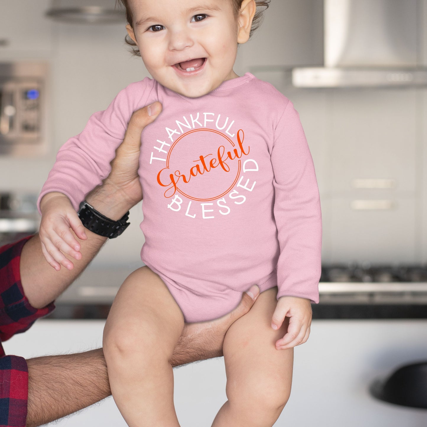 Thankful Grateful Blessed, Thanksgiving Bodysuit, Thanksgiving Onesies for kids, Thanksgiving Gift Ideas, Cute Thanksgiving