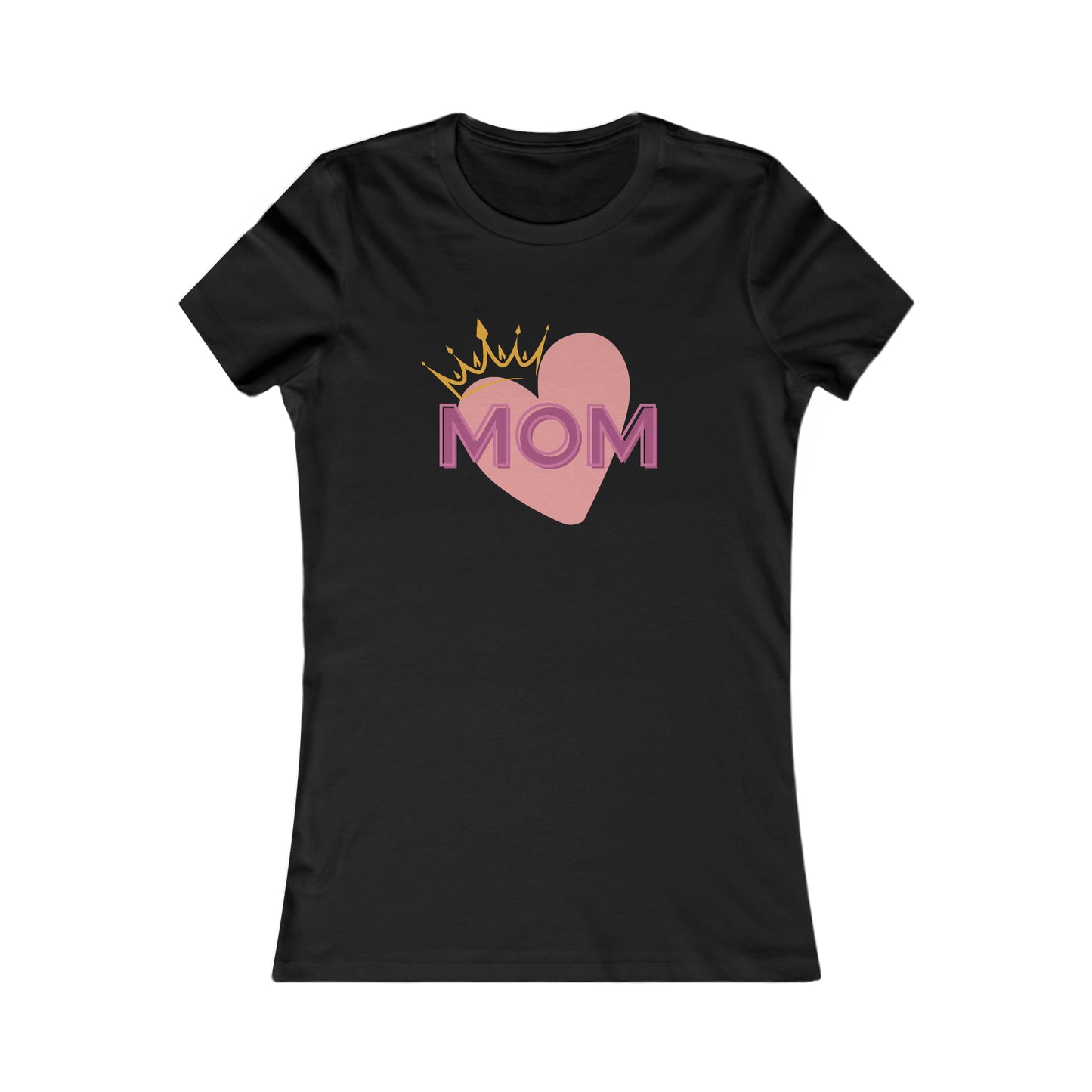 Mom with a Heart Women's Favorite Tee