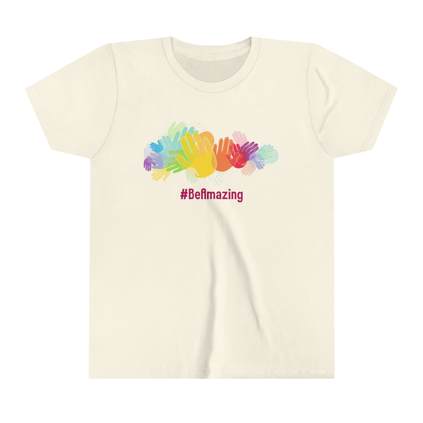 Be Amazing Hands Youth Short Sleeve Tee
