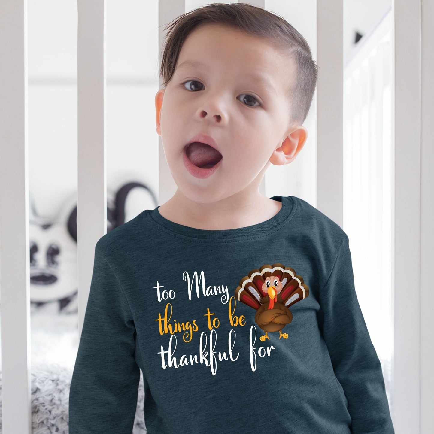 Too Many Things To Be Thankful For, Thanksgiving Sweatshirt, Thanksgiving Sweater for kids, Thanksgiving Gift Ideas, Cute Thanksgiving