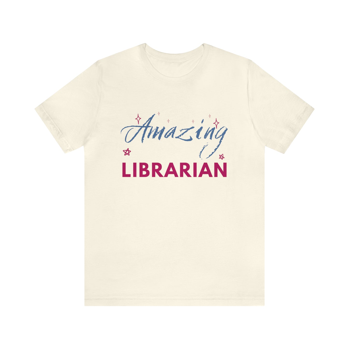 Amazing Librarian Unisex Jersey Short Sleeve Tee