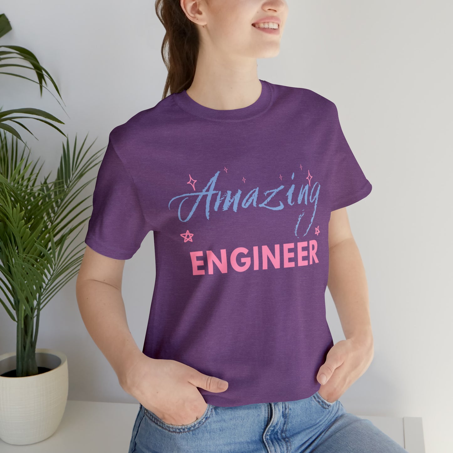 Amazing Engineer Unisex Jersey Short Sleeve Tee