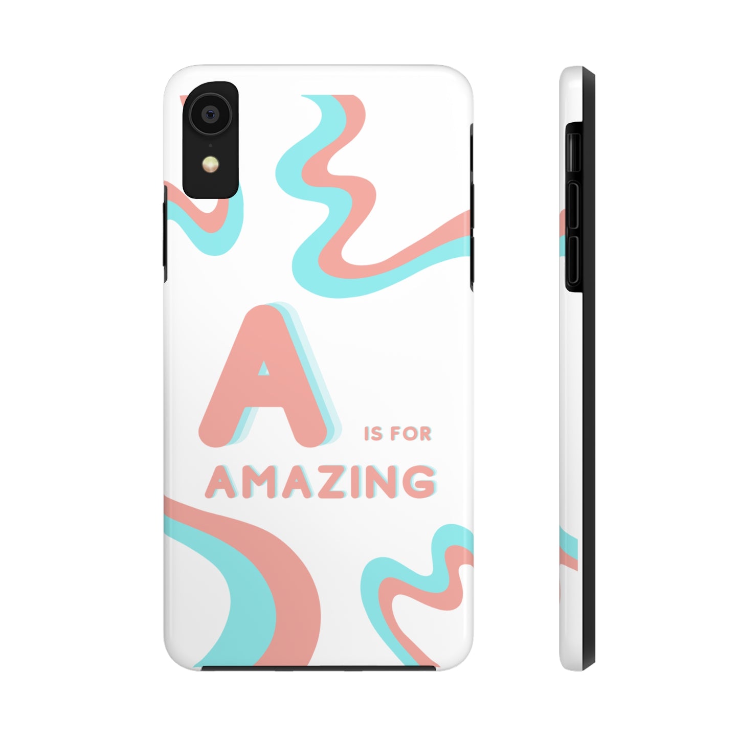 A is for Amazing Waves Tough Phone Cases