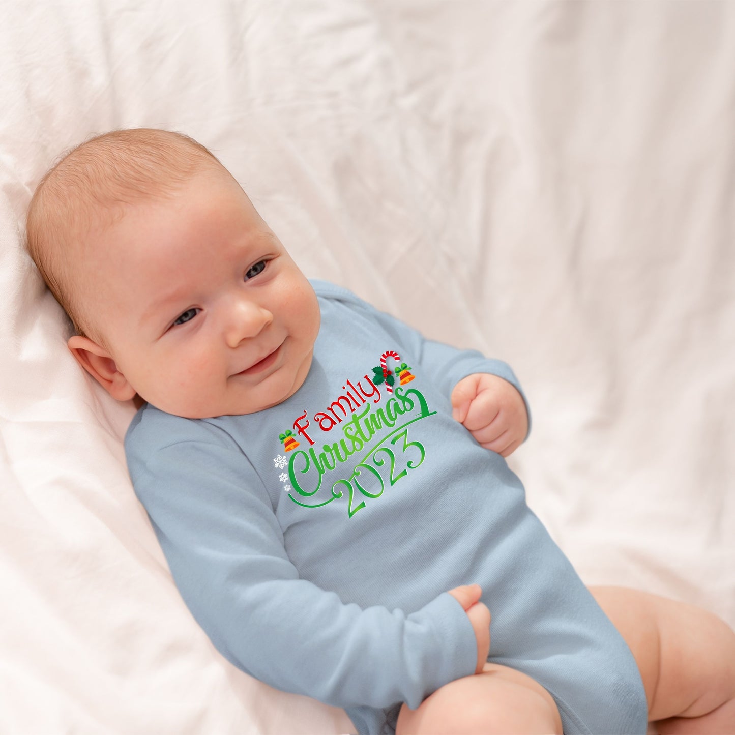 Family Christmas 2023, Christmas Bodysuits For Kids, Christmas Long Sleeves, Christmas Bodysuits, Christmas Onesies, Christmas Present