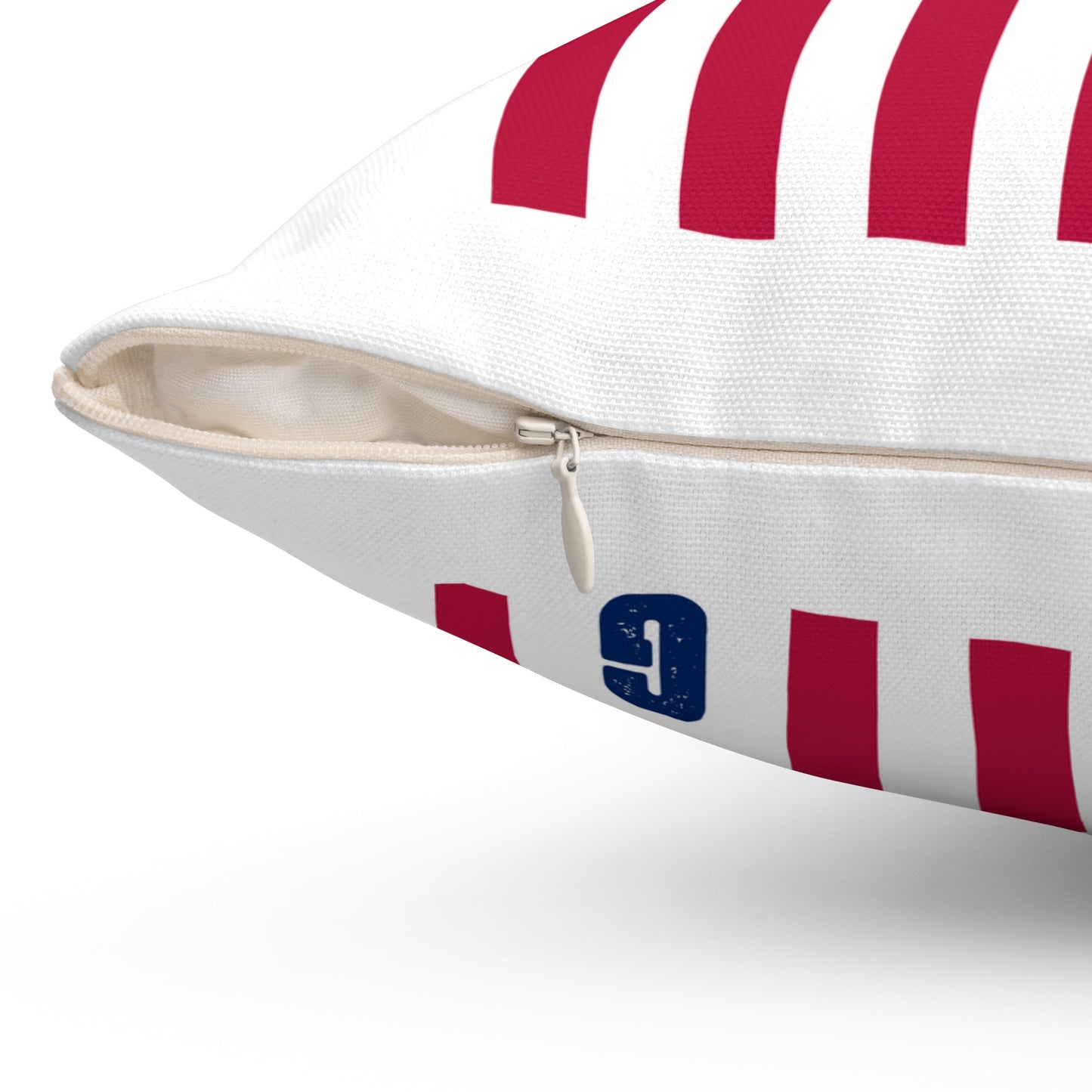 US Flag: Amazing Spun Polyester Square Pillow