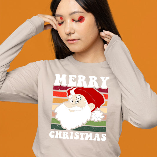 Merry Christmas, Women Long Sleeves, Christmas Sweatshirts, Christmas Clothing, Christmas Decor, Christmas, Christmas Shirts