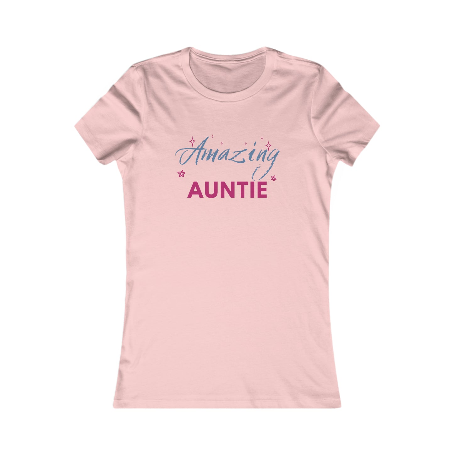 Women's Favorite Tee - Amazing Auntie Shirt with Unique Design