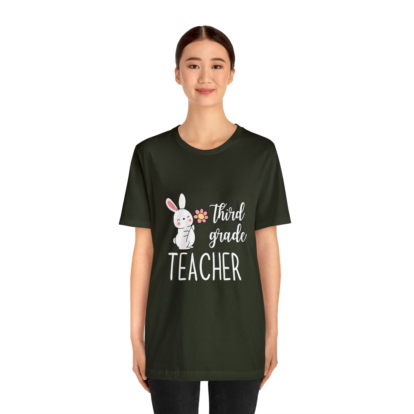 Third Grade Teacher Unisex Women design, Gift for teacher, teacher shirt, back to school shirt, teacher appreciation, teachers gift, sqaud shirt, team teacher shirt