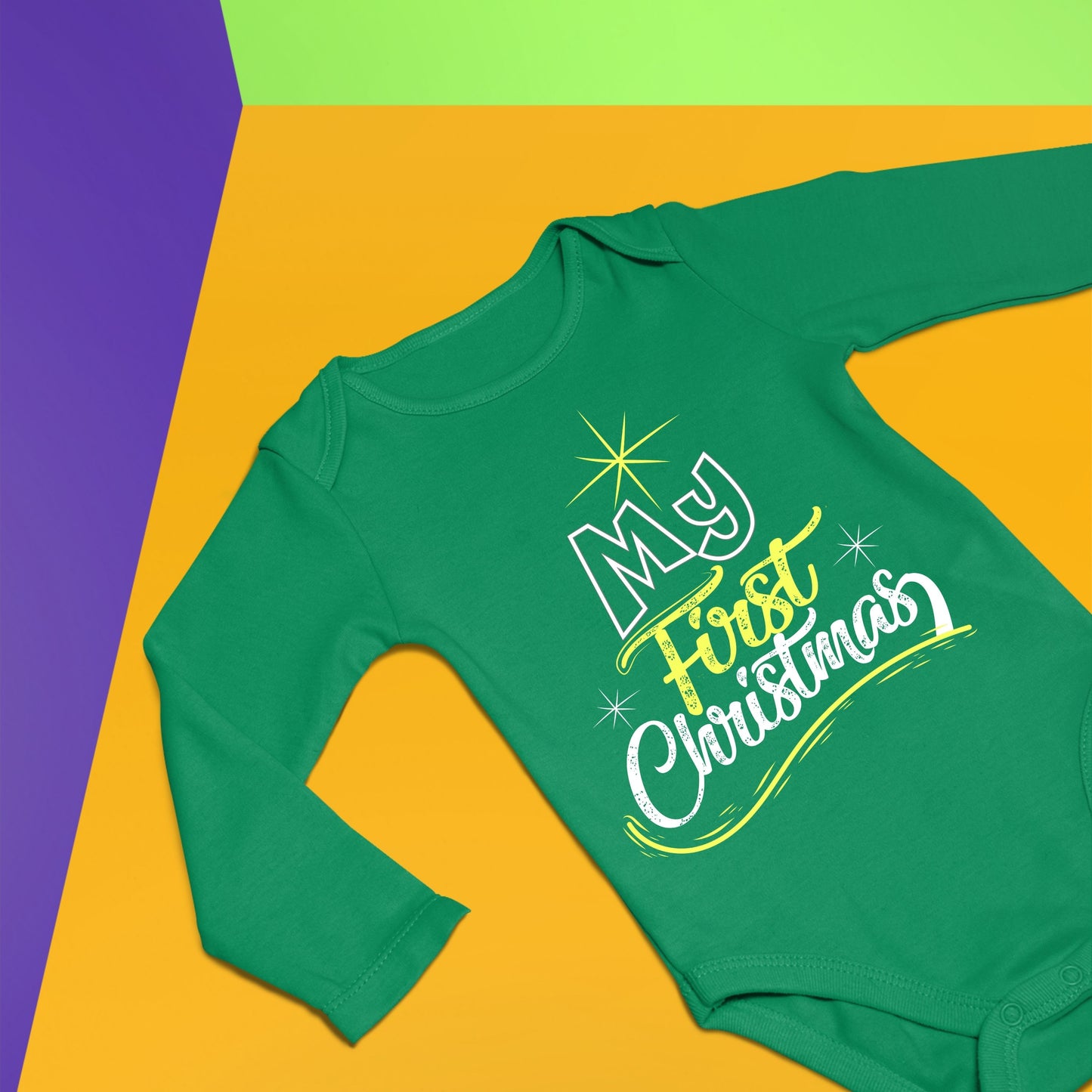 My First Christmas, Christmas Long Sleeves, Christmas Bodysuits For Kids, Christmas Onesies, Christmas Bodysuits, Christmas Present