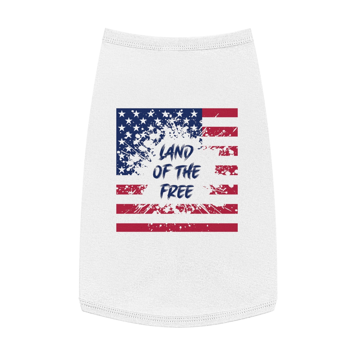 Land of the Free Pet Tank Top