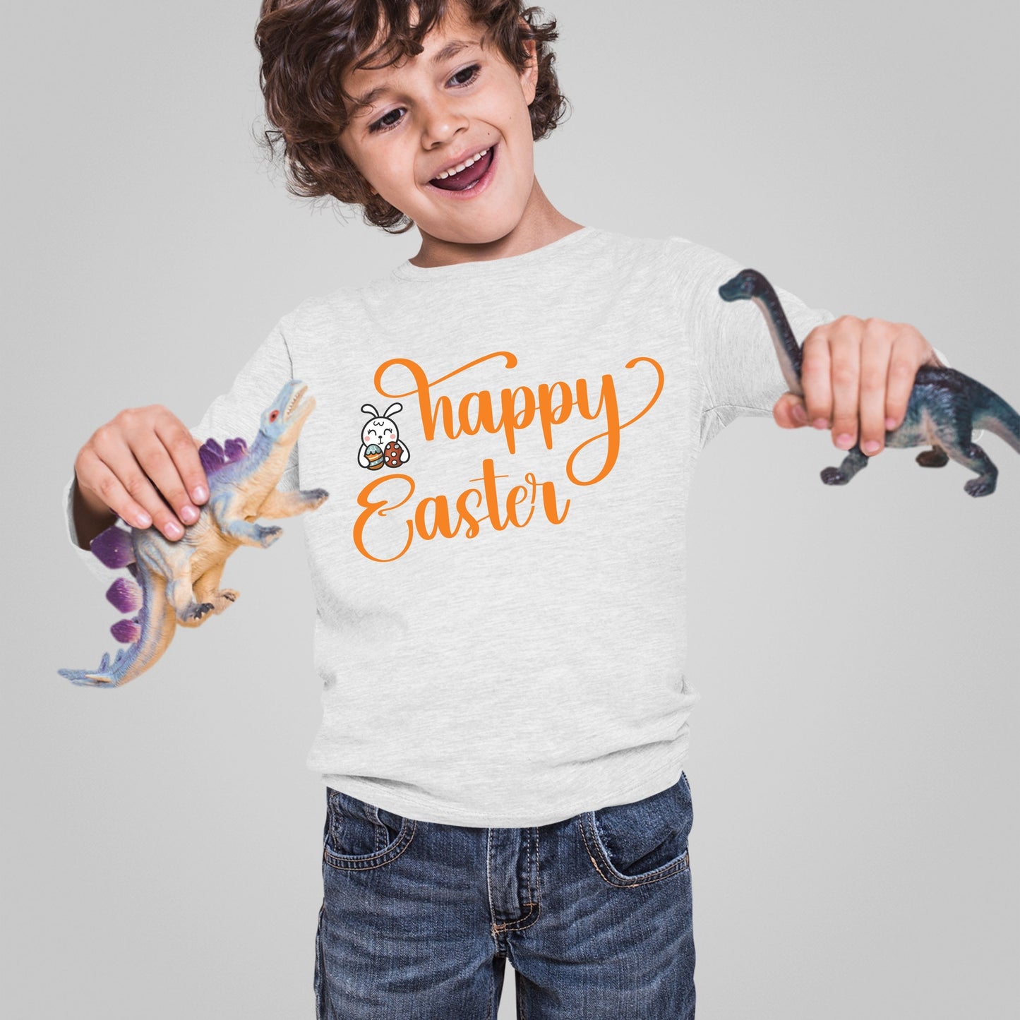 Happy Easter - Toddler Long Sleeve Tee