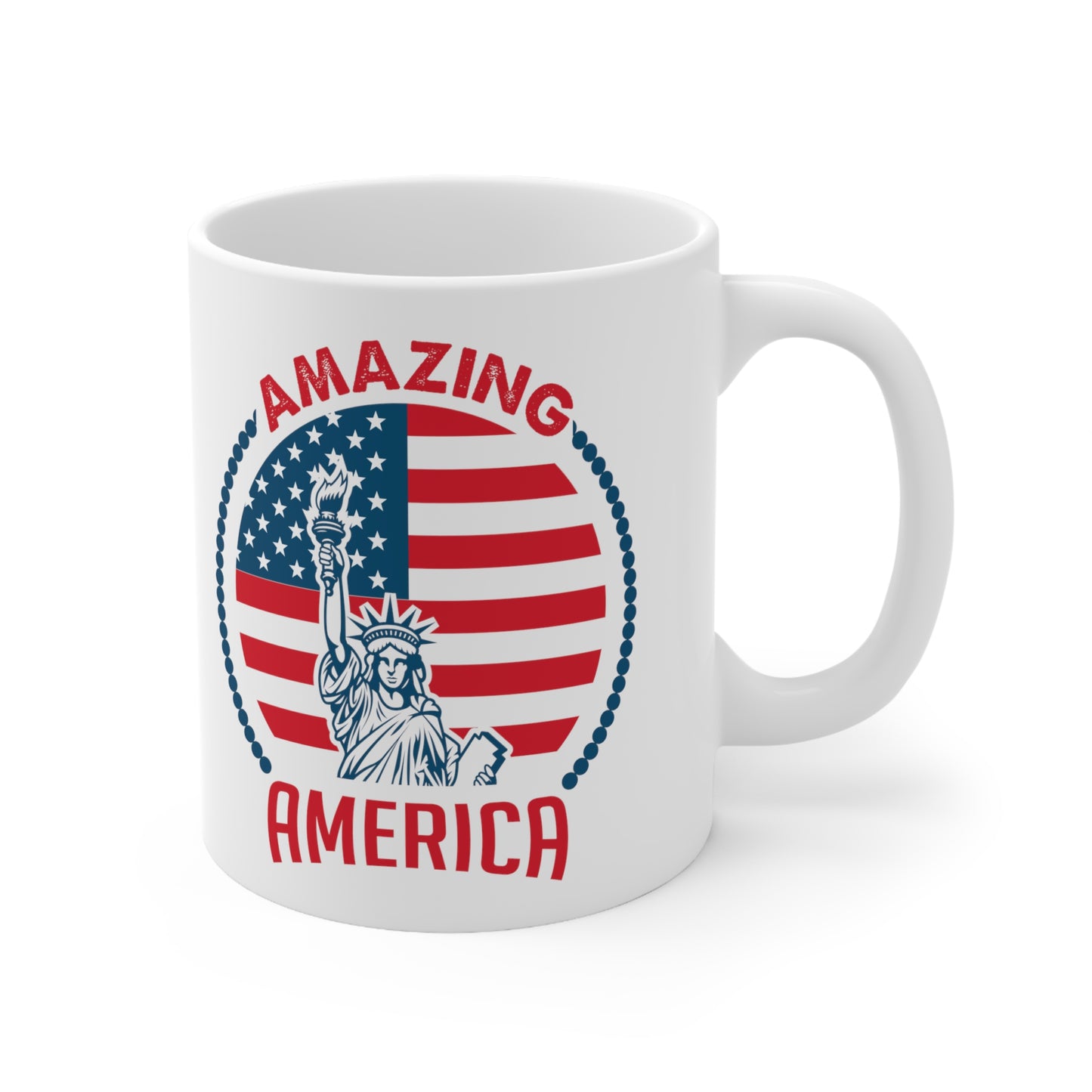 Amazing America Ceramic Mug 11oz
