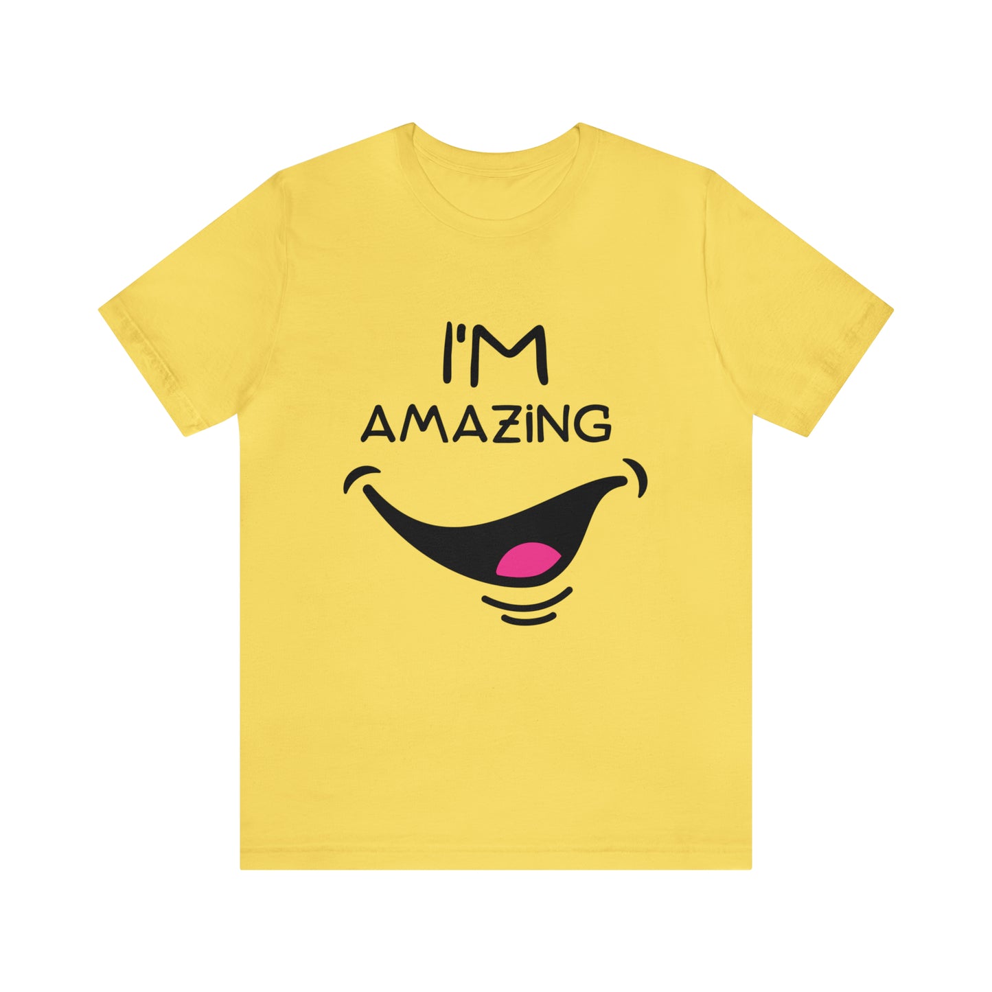 Cheeky Smile I'm Amazing | Unisex Jersey Tee