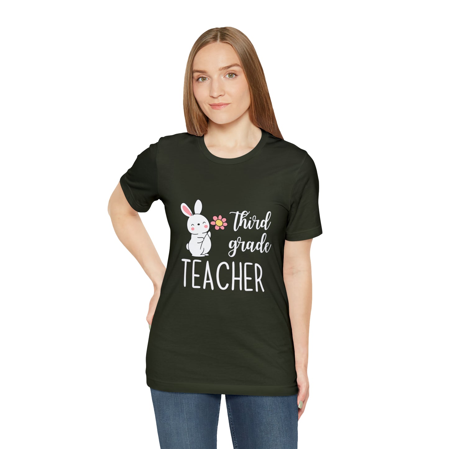 Third Grade Teacher Unisex Women design, Gift for teacher, teacher shirt, back to school shirt, teacher appreciation, teachers gift, sqaud shirt, team teacher shirt