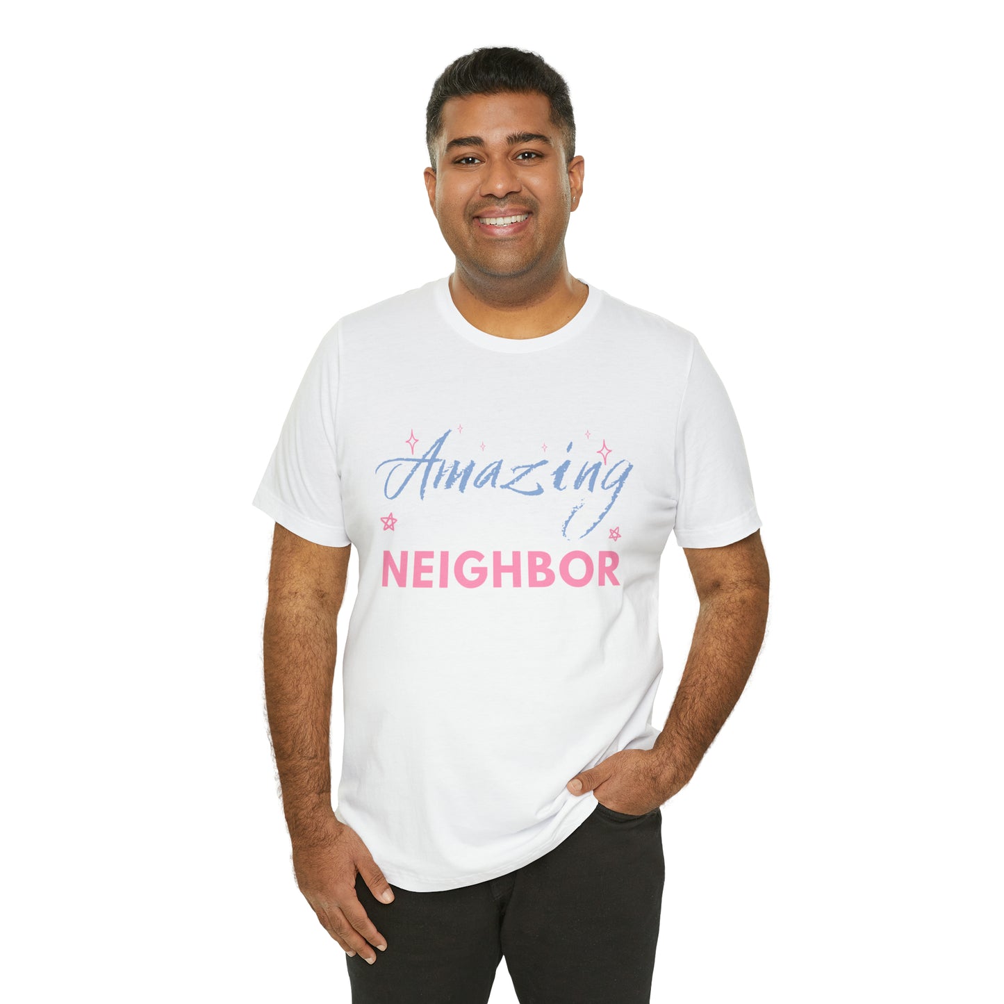 Amazing Neighbor Unisex Jersey Short Sleeve Tee