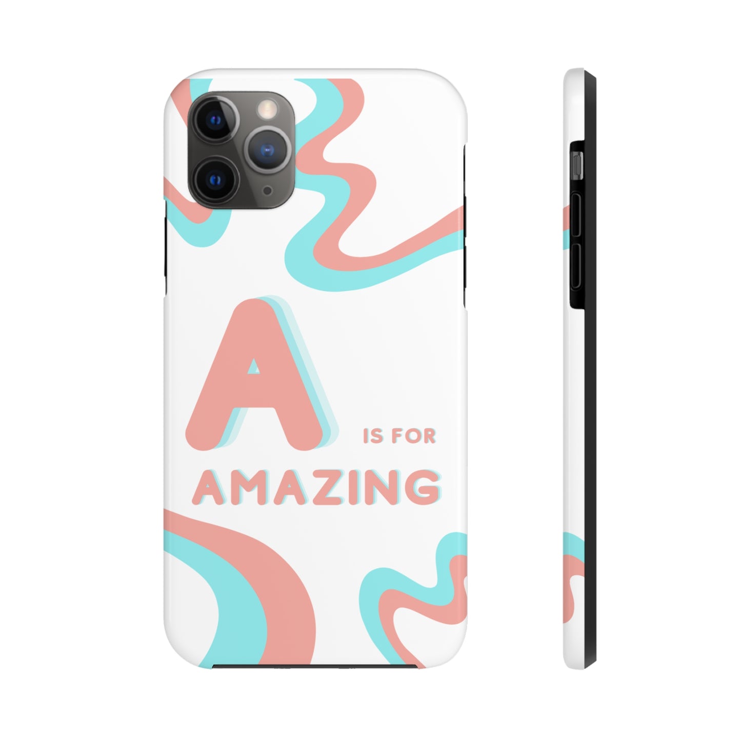 A is for Amazing Waves Tough Phone Cases